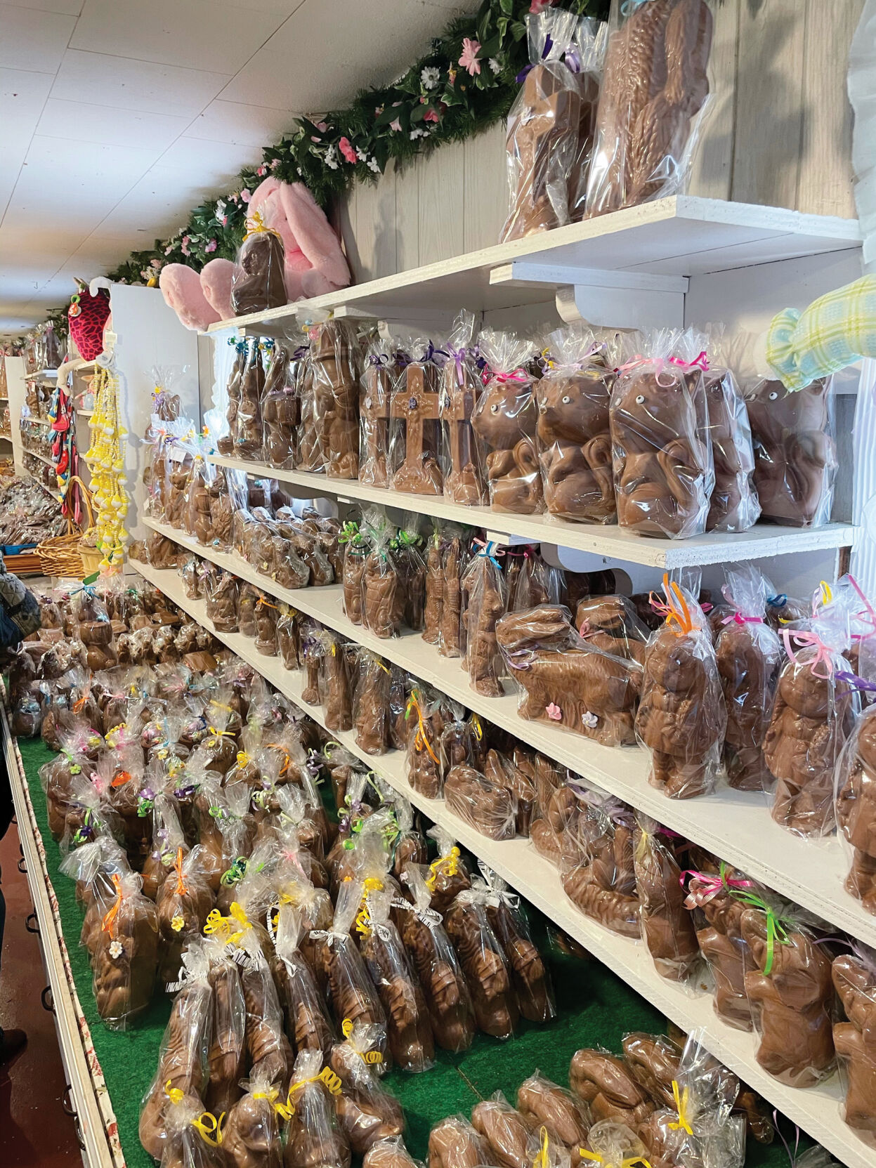 Kelly’s Country Store Easter chocolate